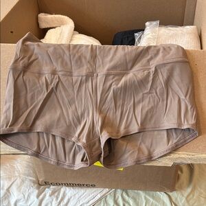 lululemon athletica Brown Athletic Shorts